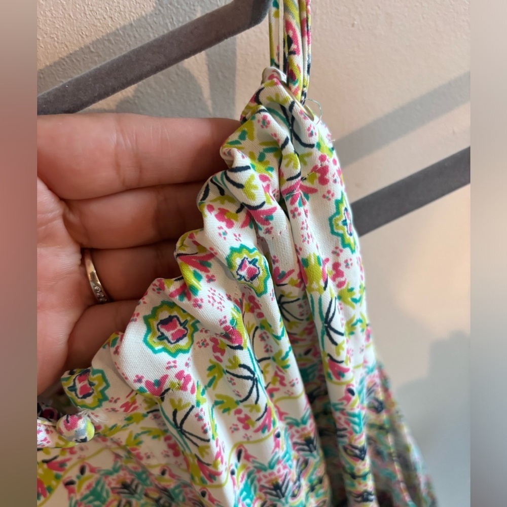 👗 Rachel Ashwell Summer Floral Sheath Dress - Size 10 🌸 - Picture 9 of 12